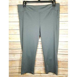 Live Love Dream Gray Cropped Active Leggings